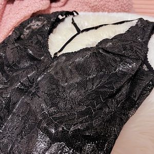 Victoria’s Secret Black Bodysuit